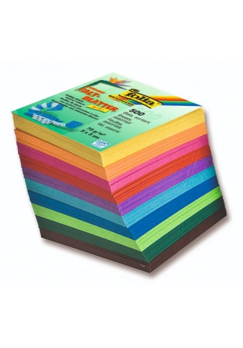 Folia Origami Kağıdı 5x5 cm. 10 Renk 500 Adet