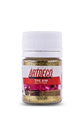 Artdeco Toz Sim (Glitter) 25 ml. 302 Altın Sim