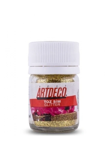Artdeco Toz Sim (Glitter) 25 ml. 395 Altın Yaldız