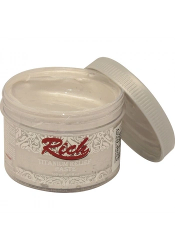 Rich Titanium Metalik Rölyef Pasta 160 cc. 5500 İNCİ