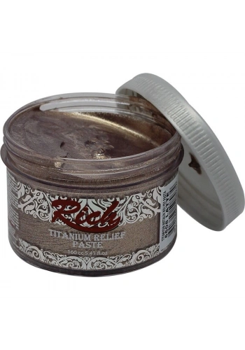 Rich Titanium Metalik Rölyef Pasta 160 cc. 5508 LATTE