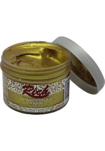 Rich Titanium Metalik Rölyef Pasta 160 cc. 5514 ALTIN