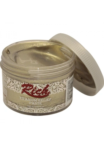 Rich Titanium Metalik Rölyef Pasta 160 cc. 5510 BAL KÖPÜĞÜ