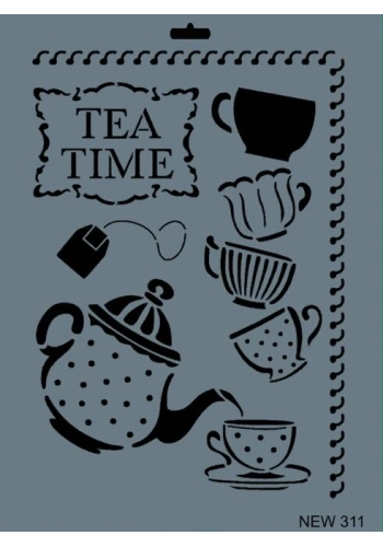 Rich Stencil Boyama Şablonu 25x35 cm. NEW-311