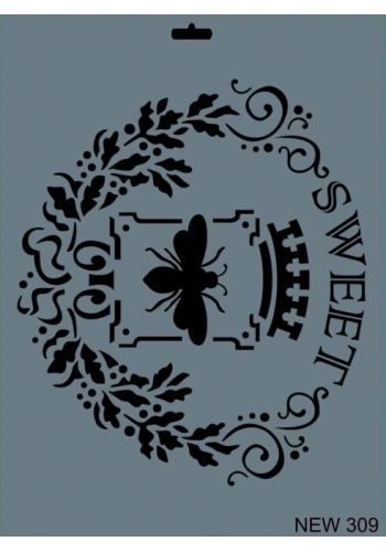 Rich Stencil Boyama Şablonu 25x35 cm. NEW-309