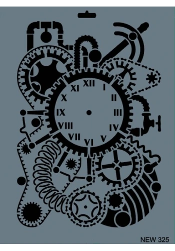 Rich Stencil Boyama Şablonu 25x35 cm. NEW-325