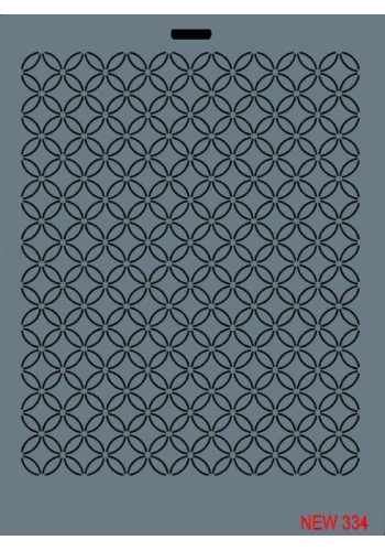 Rich Stencil Boyama Şablonu 25x35 cm. NEW-334