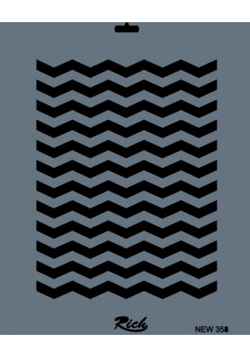 Rich Stencil Boyama Şablonu 25x35 cm. NEW-358