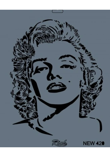 Rich Stencil Boyama Şablonu 25x35 cm. NEW-420