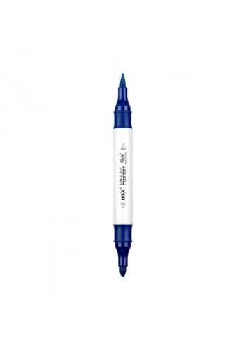 Rich Art-X Acrylic Duo Marker Çift Uçlu Su Bazlı Boyama Markörü No:207 Lacivert