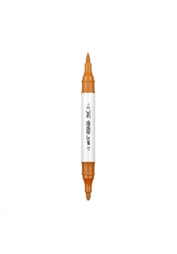 Rich Art-X Acrylic Duo Marker Çift Uçlu Su Bazlı Boyama Markörü No:209 Taba