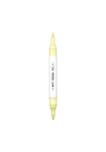 Rich Art-X Acrylic Duo Marker Çift Uçlu Su Bazlı Boyama Markörü No:146 Işık Sarısı
