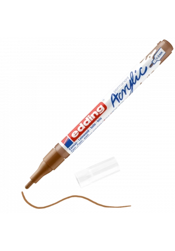 Edding 5300 Akrilik Boyama Markörü 1-2 mm FINDIK KAHVESİ