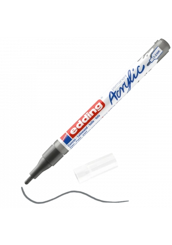 Edding 5300 Akrilik Boyama Markörü 1-2 mm ANTRASİT