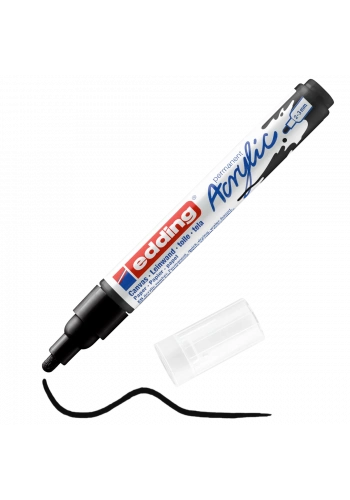 Edding 5100 Akrilik Boyama Markörü 2-3 mm SİYAH