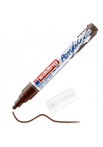 Edding 5100 Akrilik Boyama Markörü 2-3 mm ÇİKOLATA KAHVESİ