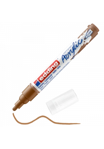 Edding 5100 Akrilik Boyama Markörü 2-3 mm FINDIK KAHVESİ