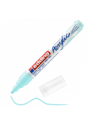 Edding 5100 Akrilik Boyama Markörü 2-3 mm PASTEL MAVİ