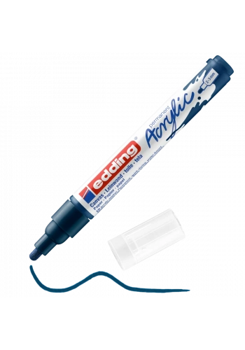Edding 5100 Akrilik Boyama Markörü 2-3 mm GECE MAVİSİ