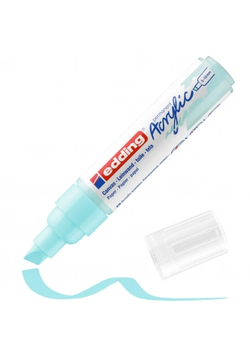 Edding 5000 Akrilik Boyama Markörü 5-10 mm Kesik Uç PASTEL MAVİ