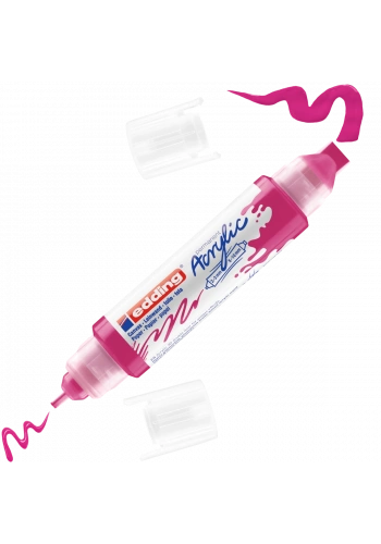 Edding 5400 Akrilik Boyama Markörü 3D Double Liner TELEMAGENTA