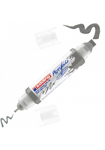 Edding 5400 Akrilik Boyama Markörü 3D Double Liner ANTRASİT