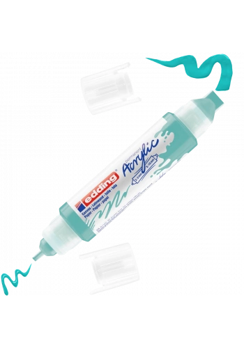 Edding 5400 Akrilik Boyama Markörü 3D Double Liner PARLAK TURKUAZ