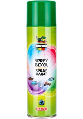 Nova Color Sprey Boya 200 ml. YEŞİL