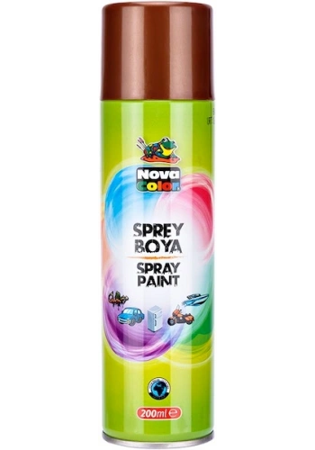 Nova Color Sprey Boya 200 ml. METALİK BAKIR