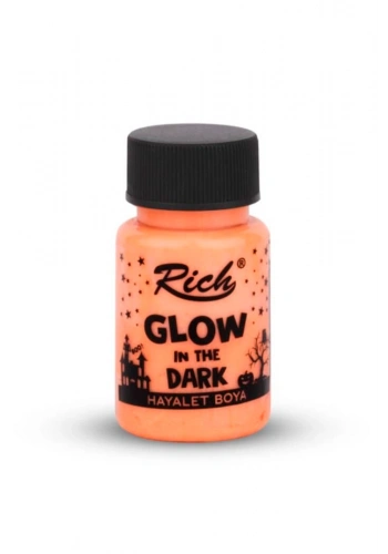 Rich Karanlıkta Parlayan (Glow In The Dark) Hayalet Boya 50 cc. TURUNCU