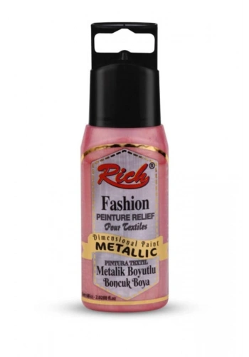 Rich Metalik Boyutlu Boya 60 cc. 408 ŞEKER PEMBE