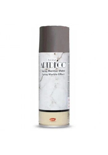 Artdeco Akrilik Sprey Mermer Efekti 200 ml. Gümüş 980