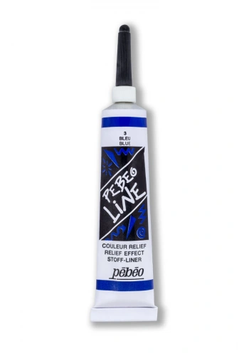 Pebeo Line 3 Boyutlu Multisurface Kontür Boyası 03 BLUE