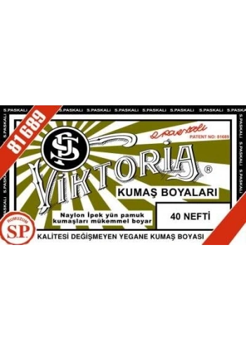 Viktoria Toz Kumaş Boyası 40 NEFTİ
