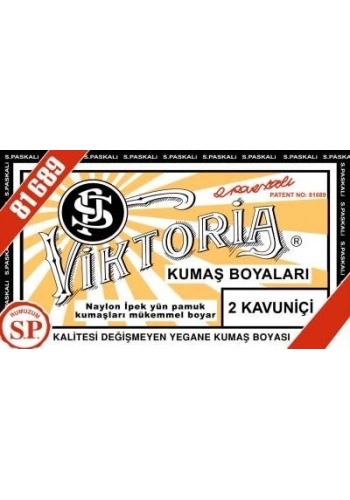 Viktoria Toz Kumaş Boyası 2 KAVUNİÇİ
