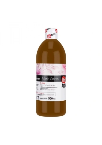 Red Apple Kumaş Boyası 500 ml. KAHVERENGİ