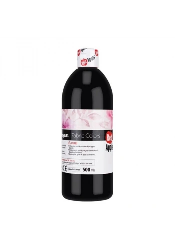 Red Apple Kumaş Boyası 500 ml. SİYAH