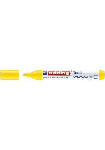 Edding 4500 Kumaş Tekstil Boyama Kalemi YELLOW