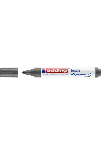 Edding 4500 Kumaş Tekstil Boyama Kalemi GREY