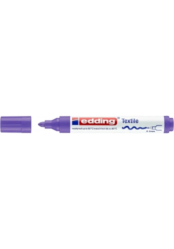 Edding 4500 Kumaş Tekstil Boyama Kalemi NEON VIOLET