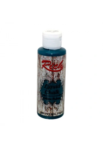 Rich Liquid Chalk Eskitme Pudrası 120 cc. 669 PETROL YEŞİLİ
