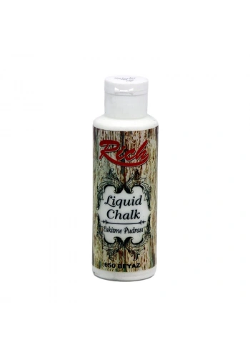 Rich Liquid Chalk Eskitme Pudrası 120 cc. 650 BEYAZ