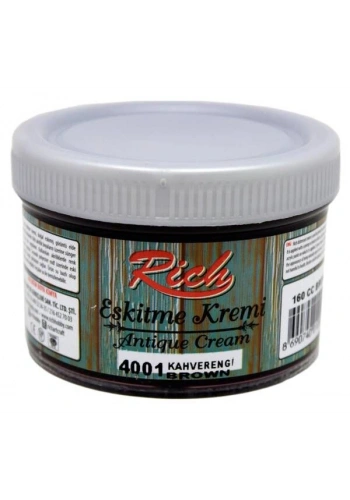 Rich Eskitme Kremi 150 cc. 4001 KAHVERENGİ