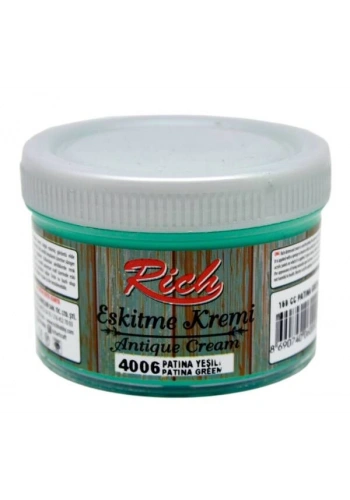 Rich Eskitme Kremi 150 cc. 4006 PATİNA YEŞİLİ