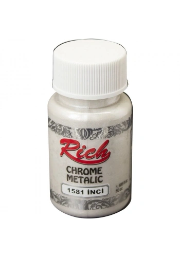 Rich Chrome Metalik Boya 50 cc. 1581 İnci