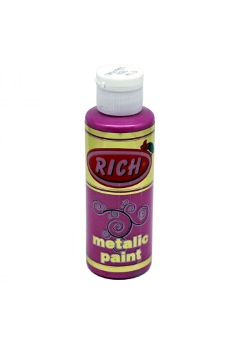Rich Metalik Akrilik Boya 120 cc. 744 FUŞYA