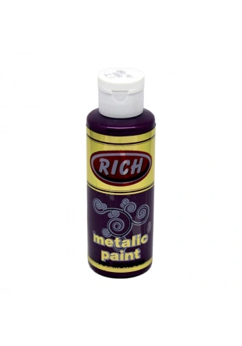 Rich Metalik Akrilik Boya 120 cc. 751 MÜRDÜM