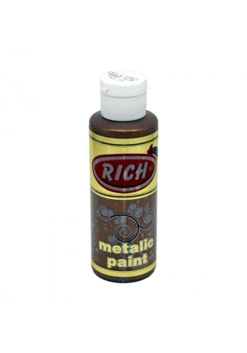Rich Metalik Akrilik Boya 120 cc. 774 AÇIK KAHVE