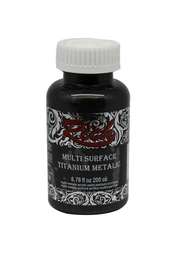 Rich Multi Surface Titanium Metalik Boya 200 cc. 2544 SİYAH