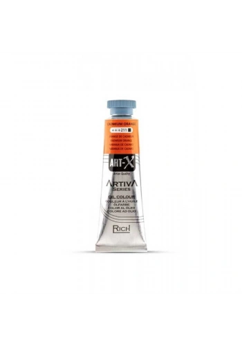 Rich Art-X Artiva Yağlı Boya 37 ml. 211 Cadmium Orange